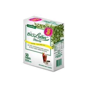 Endulzante bio ladiet stevia 46.2 G pague 50 lleve 70 sobres Endulzante bio ladiet stevia 46.2 G pague 50 lleve 70 sobres