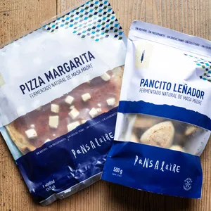 Pack congelados PSA: Pizza margarita + pancito leñador