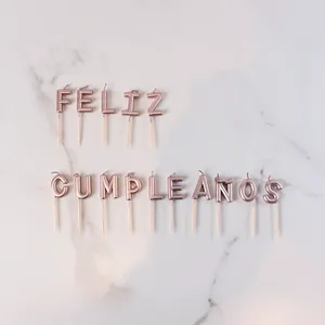 Velas feliz cumpleaños