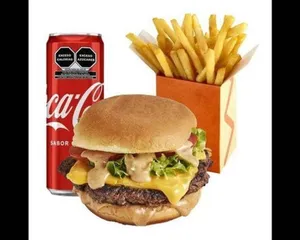 Combo hamburguesa habanero