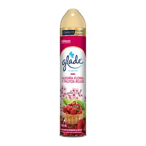 AROMATIZANTE  AEROSOL GLADE FRUTOS ROJOS X 400 ML