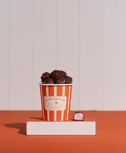 Clementinos fresas con crema