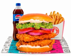 Combo ChickenBurguesa Doble Mexicana
