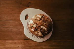 Pan de nueces y arándanos