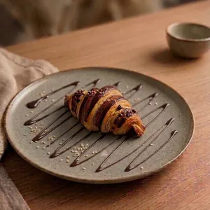 Croissant avellana y cacao