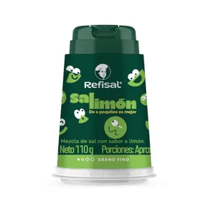 MEZCLA DE SAL CON LIMON REFISAL ALTA PUREZA 110G SALERO