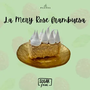 Pastel Mery Rose Frambuesa Sin Azúcar