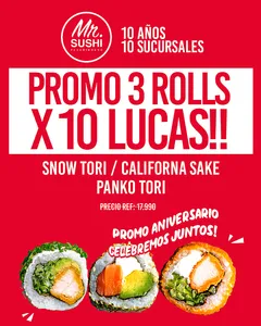 3 ROLLS X 10 LUCAS
