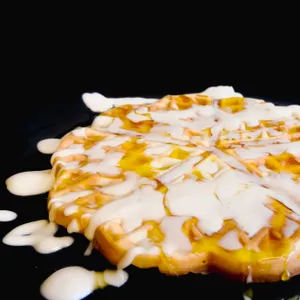 Waffle vainilla caramelo