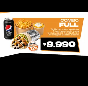 Combo Burrito Full