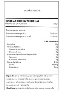 Lasaña veggie