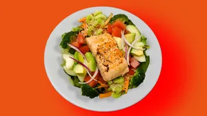 Ensalada Salmón al Grill Mediana