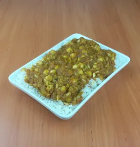 Curry con Garbanzos