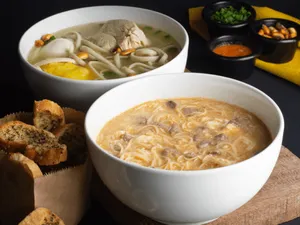 Minuta + Caldo De Gallina + Pan Al Ajo