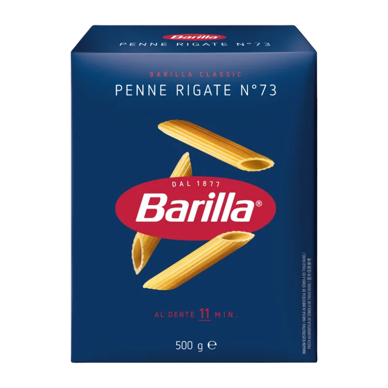 PASTAS BARILLA RIGATE NRO 73 500GR