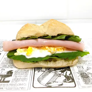 Sándwich Jamón y huevo