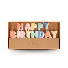 Velas Happy Birthday