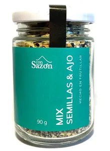 Mix Semillas & Ajo Con Sazón