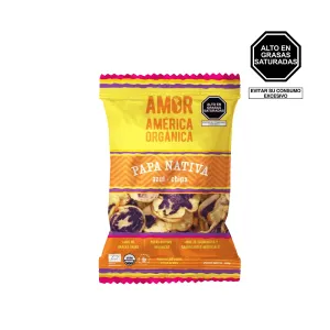 Chips Papas Nativas America Organica Azul X 30 Gr