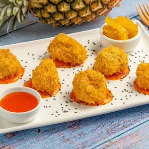 Crocantes de Pollo en Salsa Agridulce