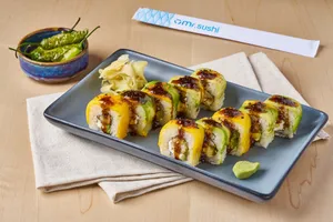 Sushi Mr. Dragon – Mango, Shichimi y Camarón Crunchy