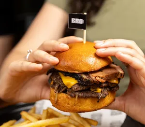 OKLAHOMA BRISKET BURGER