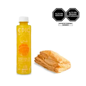 Pack (1 Empanada Mixta + 1 Jugo Epic Naranja x 250 Ml)