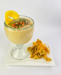 Leche de tigre con Pota