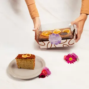 Panqué naranja y lotus
