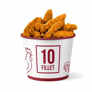 Bucket 10 fillets