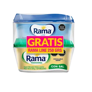 ESPARCIBLE RAMA CON SAL 500G GRATIS RAMA LINE 250G