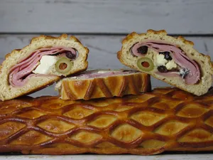 Pan de jamón GRANDE CON QUESO CREMA