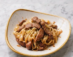 Filete y Fetuccini