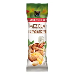 Mezcla proteína natures heart x 35 grs