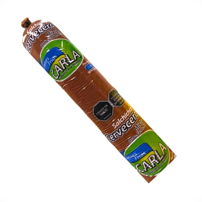 Salchichon cervecero carla mixto x 1500 grs