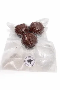 Pack 3 Bombones Proteicos Veganos Chocolate Avellanas