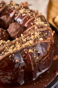 Volcano Pequeño Rocher (torta de vainilla)