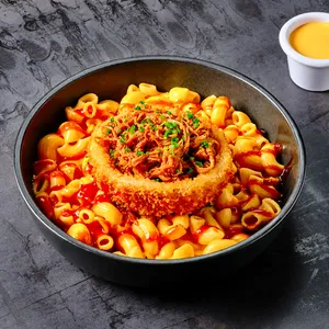 Mac & Cheese con Pulled Pork