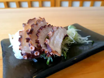 Sashimi Pulpo