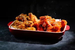 Boneless de Pollo Frito mixto Doble