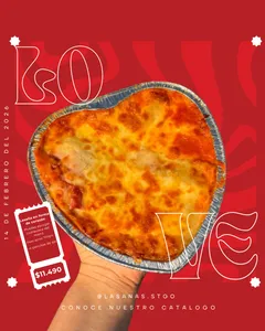 LASAÑA EN FORMA DE CORAZÓN