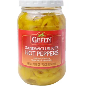 Hot Peppers Sliced GEFEN