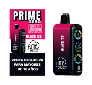 Fume PrIme Zero 20000 Puff 0%nic Black Ice (mora ice)