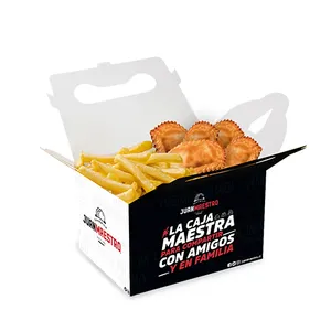 Caja de papas fritas + empanadas