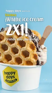 5. Viernes Waffle Ice Cream 2 x 1