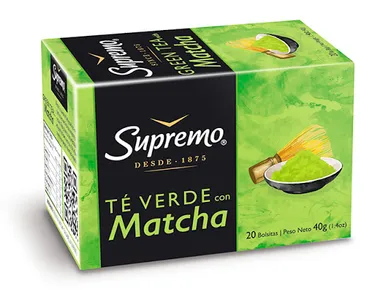 Té verde sercha Supremo, 20 bolsas