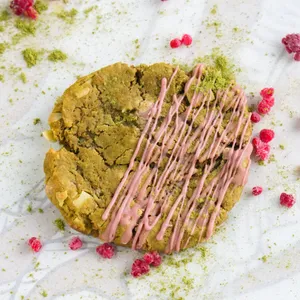 Galleta Matcha Frambuesa
