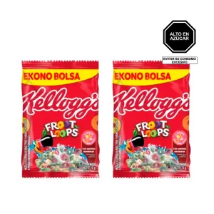 Pack (2 Cereal Froot Loops Kelloggs X 75 Gr)