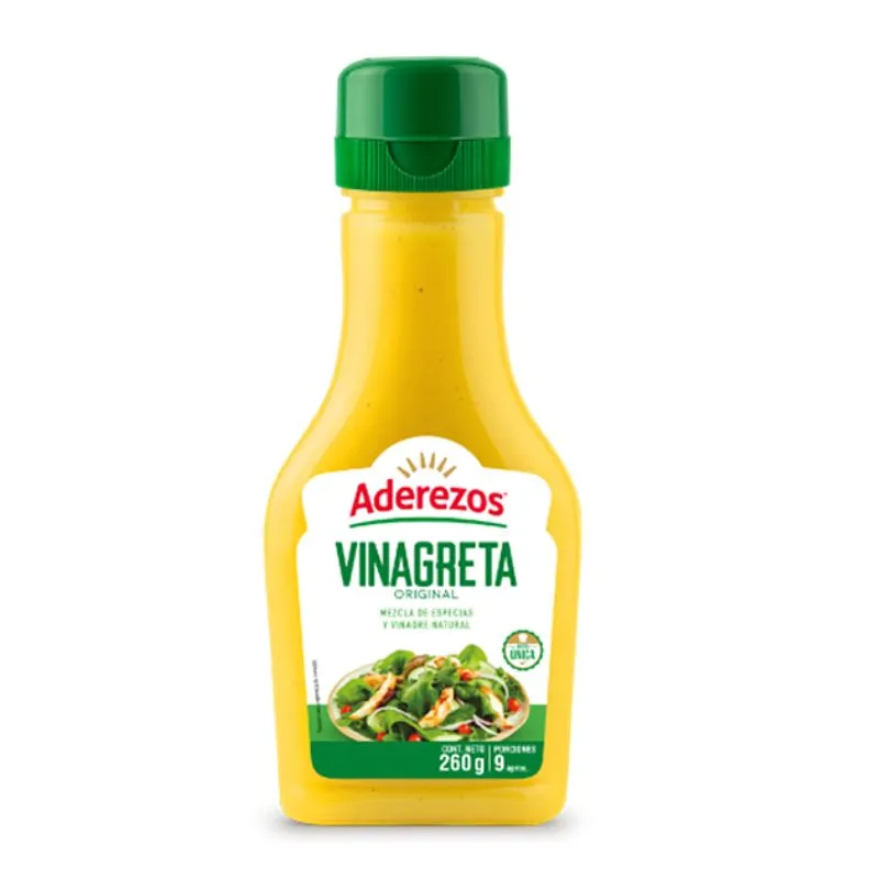 Vinagreta aderezos original x 260 grs
