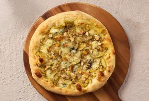 Pizza familiar trufa y tres quesos